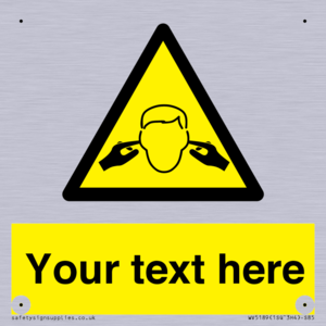 Custom Noise Hazard Sign